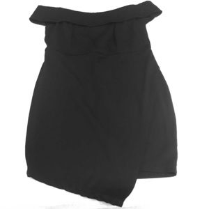 Classy Off-the-Shoulder Little Black Dress